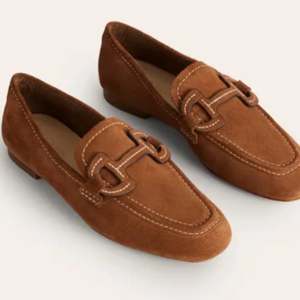 BODEN suede loafers